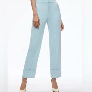 ALice + Olivia Ming Ankle Pant with High Cuff Size 6